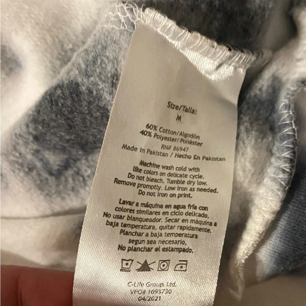 Sold!!!!Tupac Shakur Poetic Justice Men’s Tie Dye Hoodie Sweatshirt - Picture 4 of 8